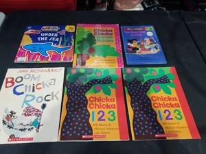 lot 2815 image: Childrens Picture Books Lot Chicka Chicka Boom Boom, Under the Sea, Bill Cosby (6 books)