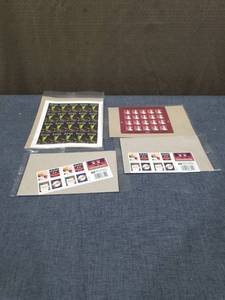 lot 2824 image: US Postage Stamp Sheets and Booklets Lot - Healing PTSD, Teapot, Holiday Designs