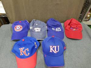lot 2835 image: Kansas City Royals Baseball Caps Lot of 6