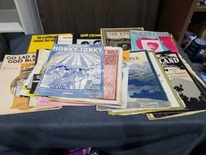 lot 2865 image: Lot of Sheet Music, Songbooks and Music Publications
