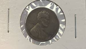 lot 50 image: 1918-S Lincoln Cent One Penny Coin RC50