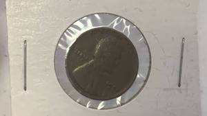 lot 53 image: 1924 Lincoln Cent One Penny Coin RC50