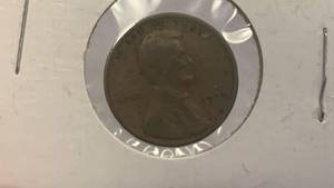 lot 54 image: 1925 Lincoln Cent One Penny Coin RC50