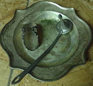 lot 173 image: Silver plated lot DP60