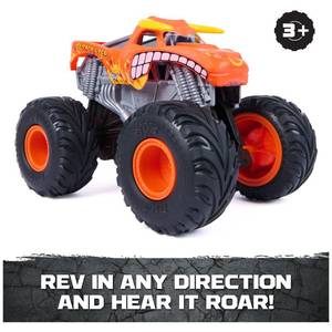 lot 17714 image: Monster Jam El Toro Loco Rev N Roar Monster Truck, 118 Scale