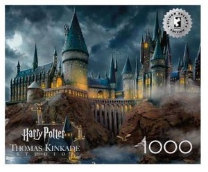 lot 17723 image: Thomas Kinkade Harry Potter Hogwarts Castle Puzzle