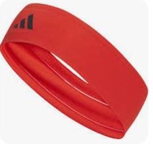 lot 17739 image: Womens Adidas Alphaskin Headband, Red