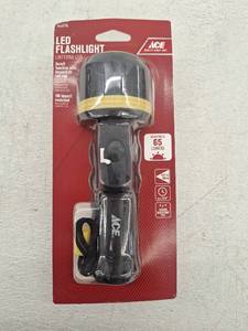 lot 17763 image: 3005110 65 Lumen Black & Yellow LED Flashlight Battery