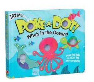 lot 17800 image: Poke A Dot Whose In The Ocean Childrens Book