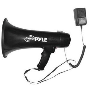 lot 17806 image: Pyle 40-Watt Professional MegaphoneBullhorn