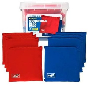 lot 17814 image: Triumph Sports Classic Cornhole Bag Set with 8 12.5-Oz. Bean Bags