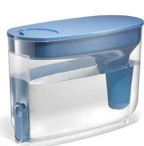 lot 17816 image: LifeStraw Home Water Filter Dispenser, 18-Cup, Wisteria