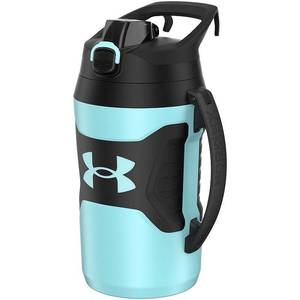 lot 17831 image: UA 64oz Playmaker Jug Breeze BlueBlack OSFA