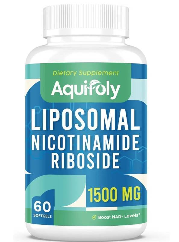 lot 13949 image: Liposomal Nicotinamide Riboside Supplement 2000 mg with TMG and Pterostilbene for Maximum Absorption, Superior to NAD, Boosting NAD, Cellular Energy, and Age Defense, 60 Softgels - Retail $20