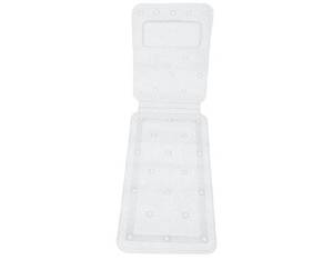 lot 5263 image: Bath Pillow for Bathtub, Full Body Mat & Cushion Headrest for Women and Men, with Mesh Washing Bag Suction Cups, Spa Bathtub Pillow for Head Neck Shoulder and Back Support - Retail $15