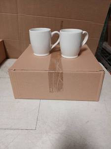 lot 60708 image: 16 oz White Coffee Cups 36 Cups