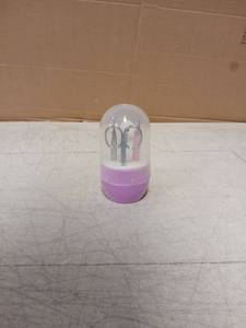 lot 62789 image: Nail Care Manicure Set 5-Piece with Purple Case lot of 25ct