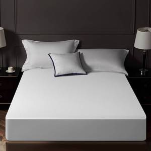lot 5300 image: King Mattress Protector Tencel Luxury 100% Waterproof Mattress Protector,Silky Soft & Breathable,Cooling Mattress Pad Cover Fitted 18 Deep Pocket Noiseless,78x80 - Retail $86