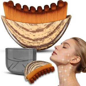 lot 19359 image: Pnctho 2026 New Lymphatic Contour Face Brush,lymphatic drainage massager for Chin & Neck, Jawline & Neck Lymphatic Massage Brush for Contouring, De-Puffing & Smoother Skin, Skin Firming - Retail $4