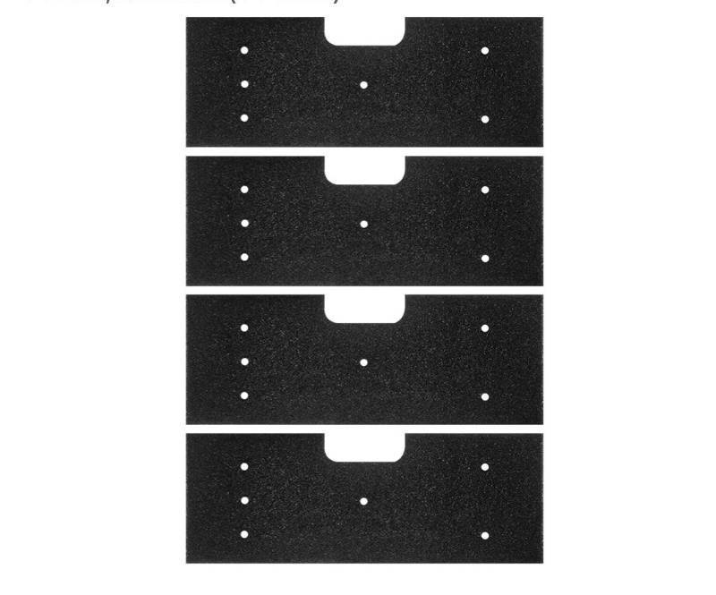 lot 13934 image: WH01X35719 Strainer Dryer Lint Filter Foam Fit For GE Profile,Washable(4 Pieces) - Retail $6