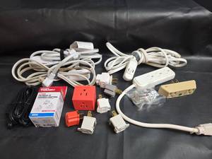 lot 157 image: Electrical Adapters and Extension Cords