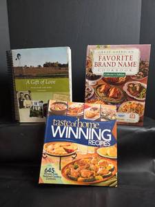 lot 168 image: 3 Cookbooks
