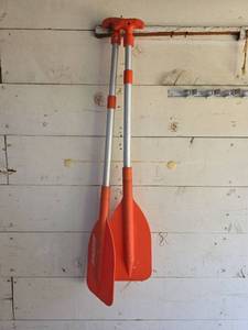 lot 510 image: Seasense Brand Pair of Paddles with Grip Handle and Adjustable Aluminum Shaft