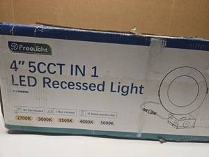 Freelicht 4-Inch 5CCT In 1 LED Recessed Lights - 6 Pack