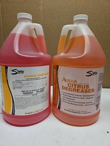 lot 16 image: State Avance Sani Quat Food Contact Sanitizer & Citrus Degreaser 1 Gallon Set
