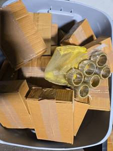 lot 20 image: Variety  Metal Napkin Rings Set