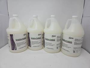 lot 122 image: Ecolution Probiotic Floor Cleaner Gallon Jugs Set of 4