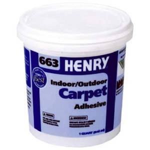 lot 72957 image: Henry, W.W. Co. ARDEX LP 12183 QT #663 Carp Adhesive, 663-034 - Retail $15