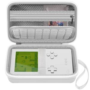 lot 73055 image: Hard Case Compatible with Analogue Pocket Handheld Game Console, Portable Mini Game Player Storage Bag for Video Games Cards, Charging Cable and Accessories (Box Only)-White - Retail $16