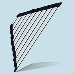 lot 73109 image: Roll Up Dish Drying Rack and Triangle for Sink,over the Sink , Kitchen Corner Drainer Mat, Foldable Stainless Steel (Triangle) Silver - Retail $9