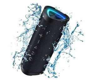 lot 73205 image: Bluetooth Speaker, 24W Powerful Stereo Sound Portable Bluetooth Speaker with 24H Playtime and IPX7 Waterproof, Great Choice for Gifts - Retail $85