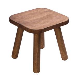 lot 63921 image: Wooden Step Stool for Adults Step Stool for Toddlers Plant Stool Small Wooden Stool with Four Detachable and Assembled Legs Nicely Balanced (Classic 9.3inch) - Retail $24