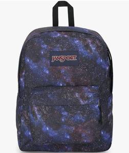 lot 63958 image: JanSport SuperBreak One Backpacks - Durable, Lightweight Bag with 1 Main Compartment, Front Utility Pocket with Built-in Organizer - Premium Backpack, Night Sky - Retail $38