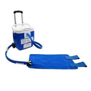 lot 63972 image: Polar Products Active Ice� 3.0 Large Universal Rectangular Pad Cold Therapy System with Programmable Digital Timer,16 Quart Cooler, Quiet Pump, Strong Cryotherapy Pain Relief Treatment - Retail $300