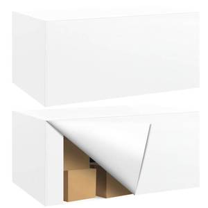 lot 64037 image: 2 Pack Fitted Tablecloth for 6 Foot Rectangle Tables 72 x 30 Inch White Table Covers Water Resistant Polyester Table Cloth for Wedding, Parties,Display, Trade Show (White) - Retail $36