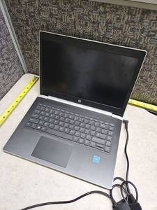 lot 1011 image: HP ProBook 14 Laptop Intel Celeron 3867U Windows 11 Home mt21 - 8gb ram - come with power adaptor