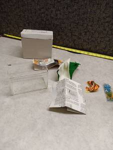 lot 2046 image: The Creative Circle - Recipe Box Counted Cross Stitch Kit