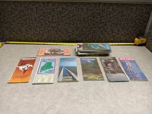 lot 2060 image: Lot of Approximately 20 State Maps and Travel