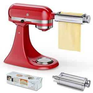 lot 17790 image: Pasta Maker Attachment for all KitchenAid Stand Mixer, including Pasta Sheet Roller only - Retail $29