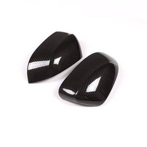 lot 17798 image: ABS Exterior Side Rearview Mirror Cap Cover Trim For BMW X5 X6 X7 F15 F16 G05 G06 G07 2014-2019 (Carbon Fiber) - Retail $34
