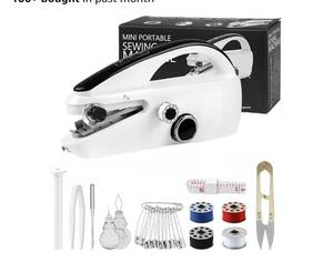 lot 17822 image: Handheld Sewing Machine Portable Mini (missing pieces) - Retail $30