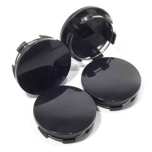 lot 17858 image: 2.52Inch 63.9MM Wheel Center Cap for 2015-2024 Dodge Challenger Charger Durango Jeep Grand Cherokee Rim Hubcap Replacement Covers 5QW99DD5AA 5QW99SZ0AA 5QW99TRMAA, 4 PCS, Black - Retail $26