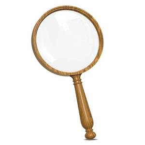 lot 17877 image: Magnifying Glass 10X 100 mm, Kids Magnifying Glasses Vintage - Retail $8