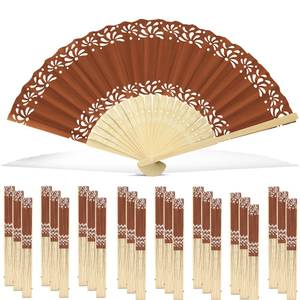 lot 17919 image: 22 Pcs De Barro Paper Hand Fans Mexican Folding Fan Handheld Home Church Office Decor DIY Supplies Bridal Dancing Party Favors for Wedding Bridal Shower Birthday Cielito Lindo Party - Retail $37