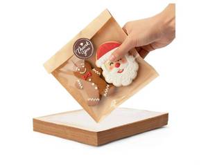 lot 18045 image: Bake Choice 100PCS Cookie Bags with Seal 5.7x6.5 Inch - Retail $10
