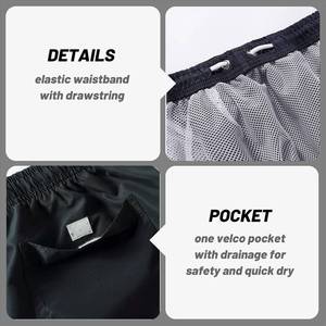lot 18056 image: Mens Swim Trunks Quick Dry Swim Shorts Solid Color Swimwear Bathing Suits(Black XX-Large) - Retail $11